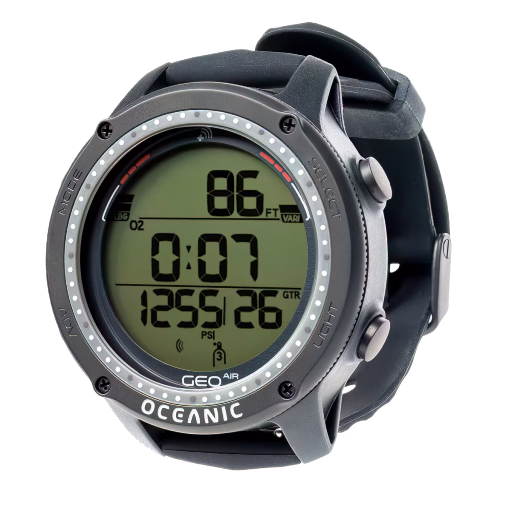 Geo Air oceanic dive watch dive computer klocka vattentät dykklocka fridykningsklocka we dive scubastore